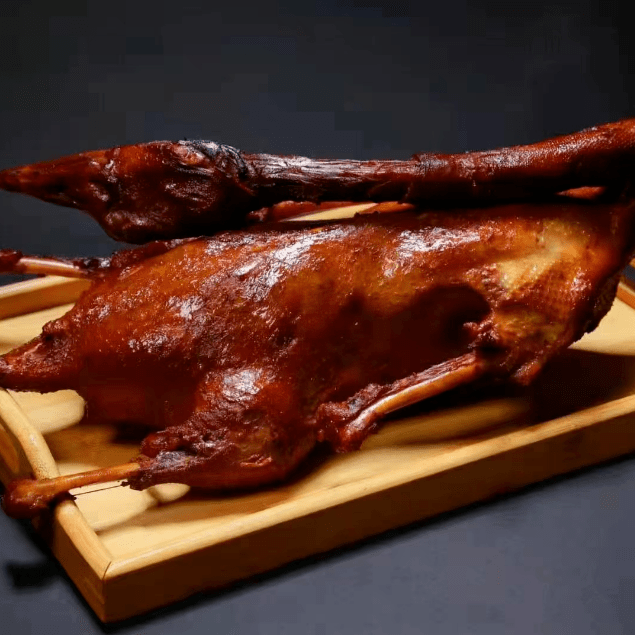 (玉桥)1元抢古特老式烤鹅豆皮1份,88元抢门市价147元半只鹅不带头脖