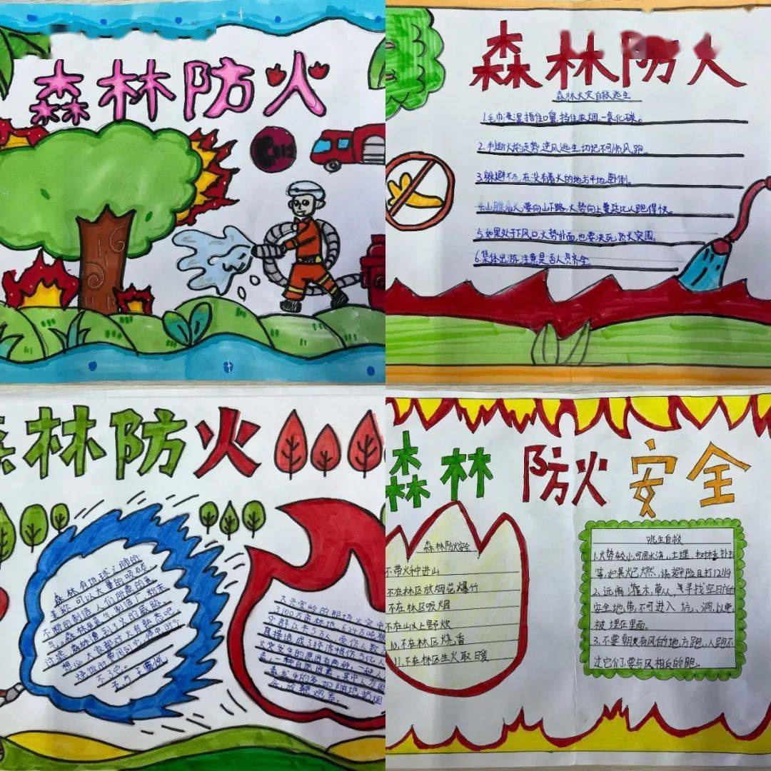【临沭实小-安全教育】防森林火灾,守绿色家园_防火_主题_师生