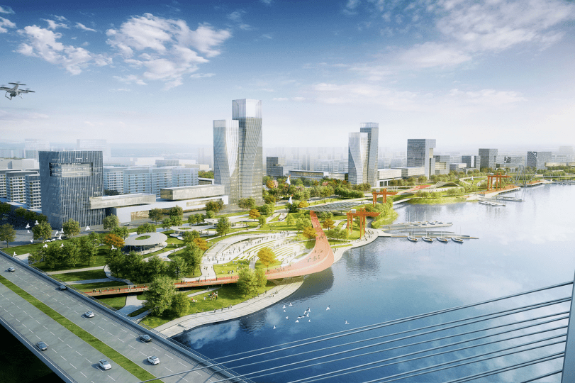 滨海新区全力打造“滨城明珠”,位置在……_建设_工作_招商