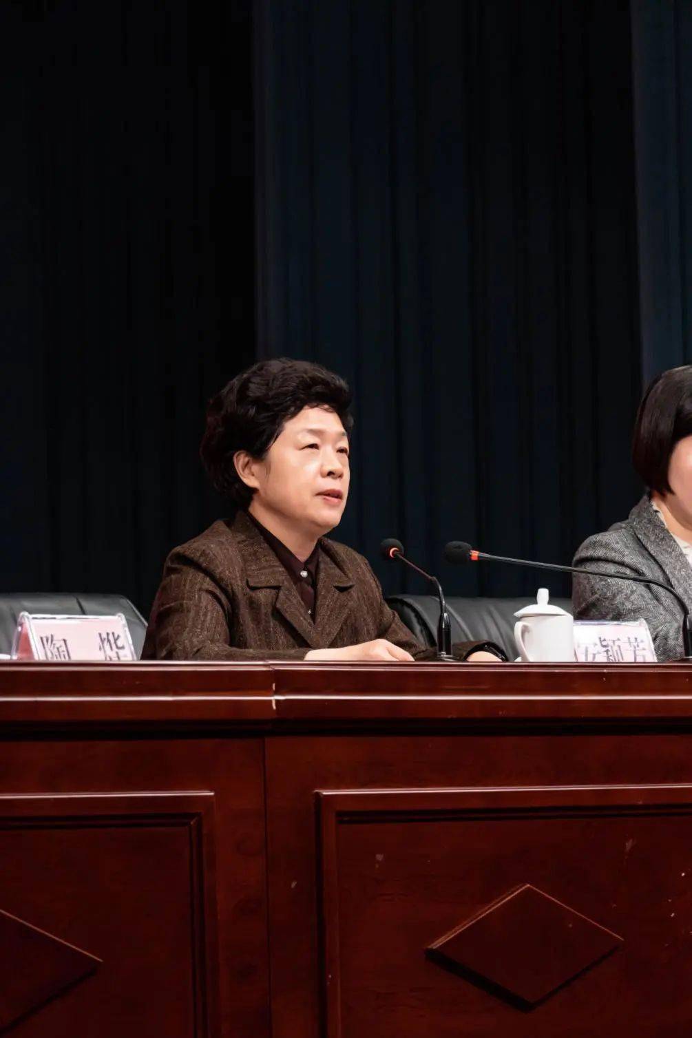 安颖芳向广大女职工送上节日祝福并指出,2022年全市各级女工组织和