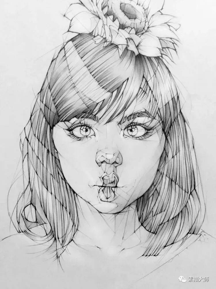 风格非常独特,日本画师藤保素描作品集_toh-yasu_加工_网络