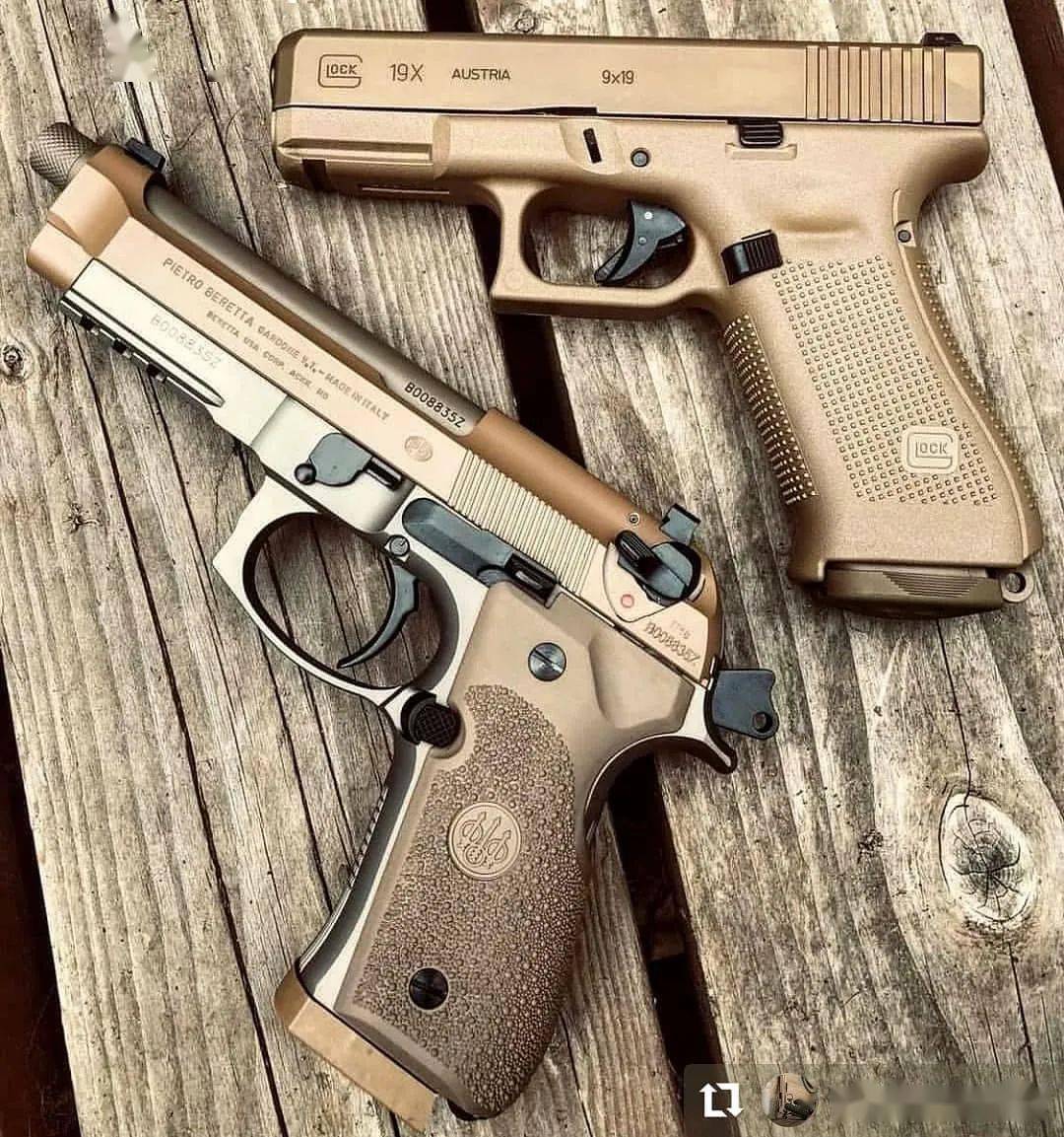 【格洛克g19x美图】修长的腰身 炸裂的颜值