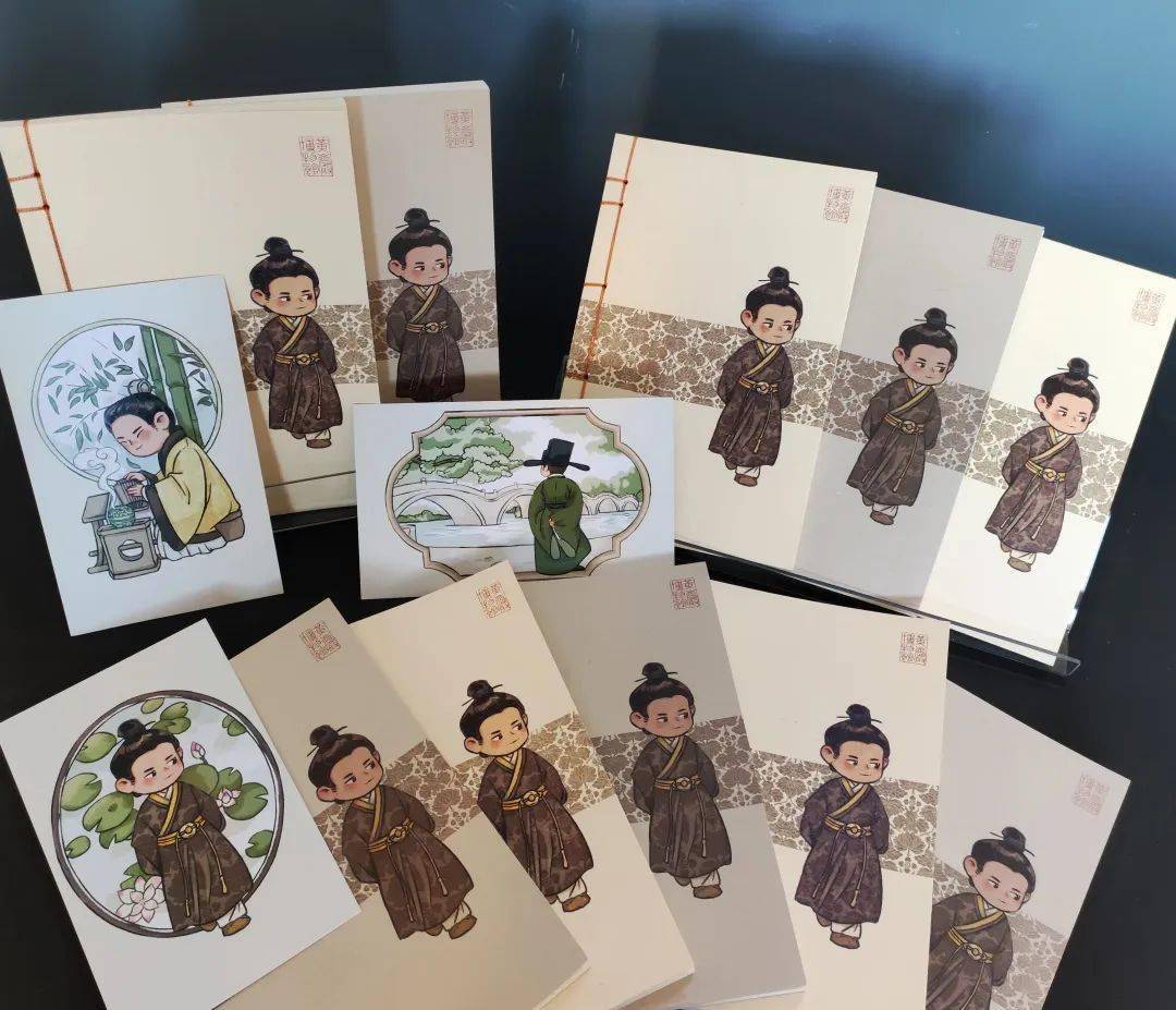 q版文创来袭!快来打开宋"潮"人的衣柜_赵伯_浙江_历史