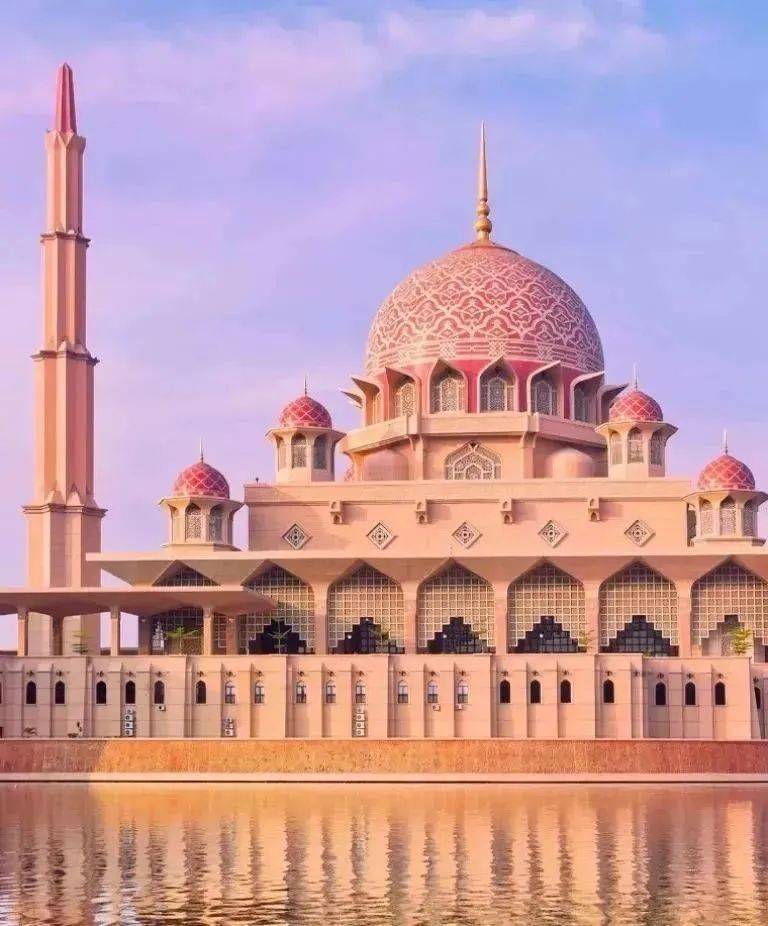 建筑_红色_清真寺