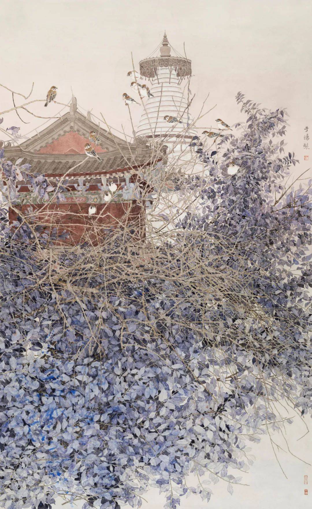 第五届全国中国画展览入选作品欣赏(三)_cm_河南_山东