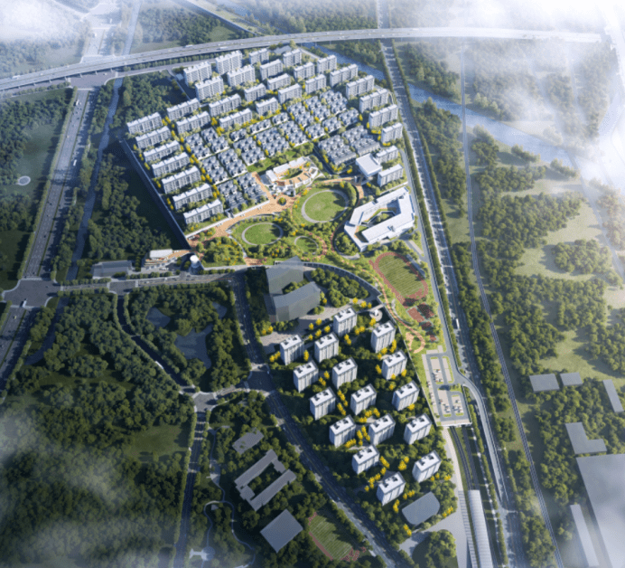【公示】杭州地铁星桥地块方案公示,规划44幢6-13F住宅,4幢11F公租房,20幢排屋合院+2所学校!_杭政储_配套_项目