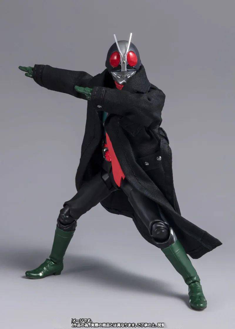 figuarts 假面骑士第2号 (新99假面骑士)尺寸约高 15 公分的,忠实