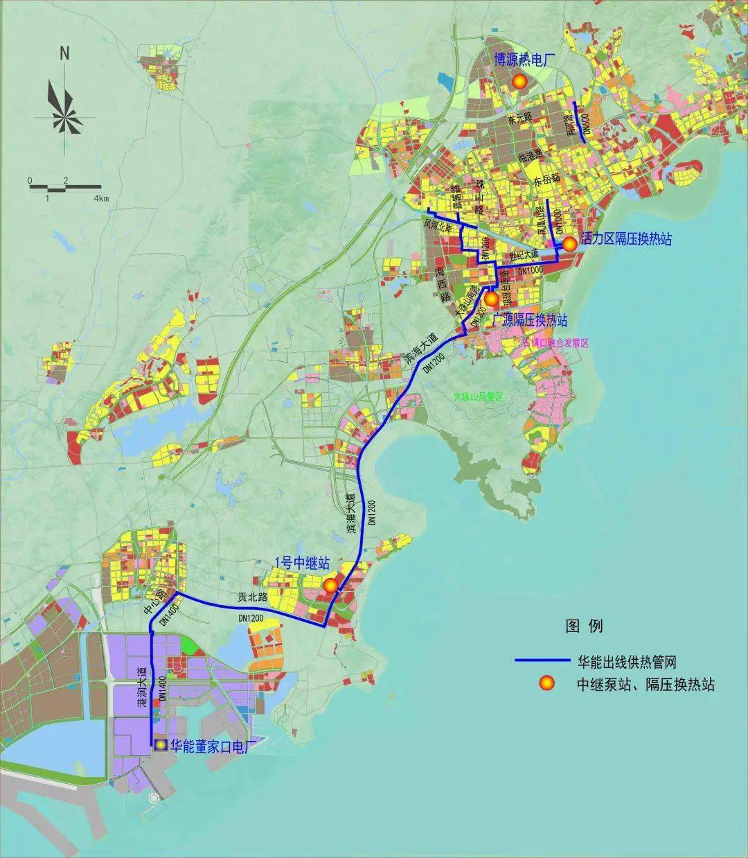 董家口9条铁路规划图图片