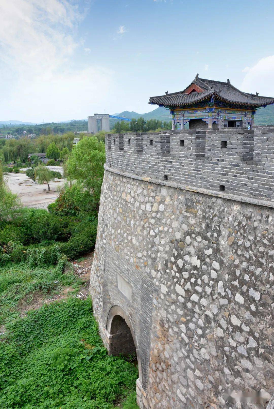 天长假日//古城掠影//大南门瓮城_城墙_历史_井陉县