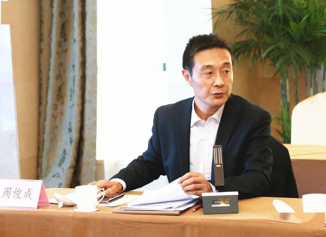 如东四院院长周俊成从能力建设,政策支持等进行了经验分享,各成员单位