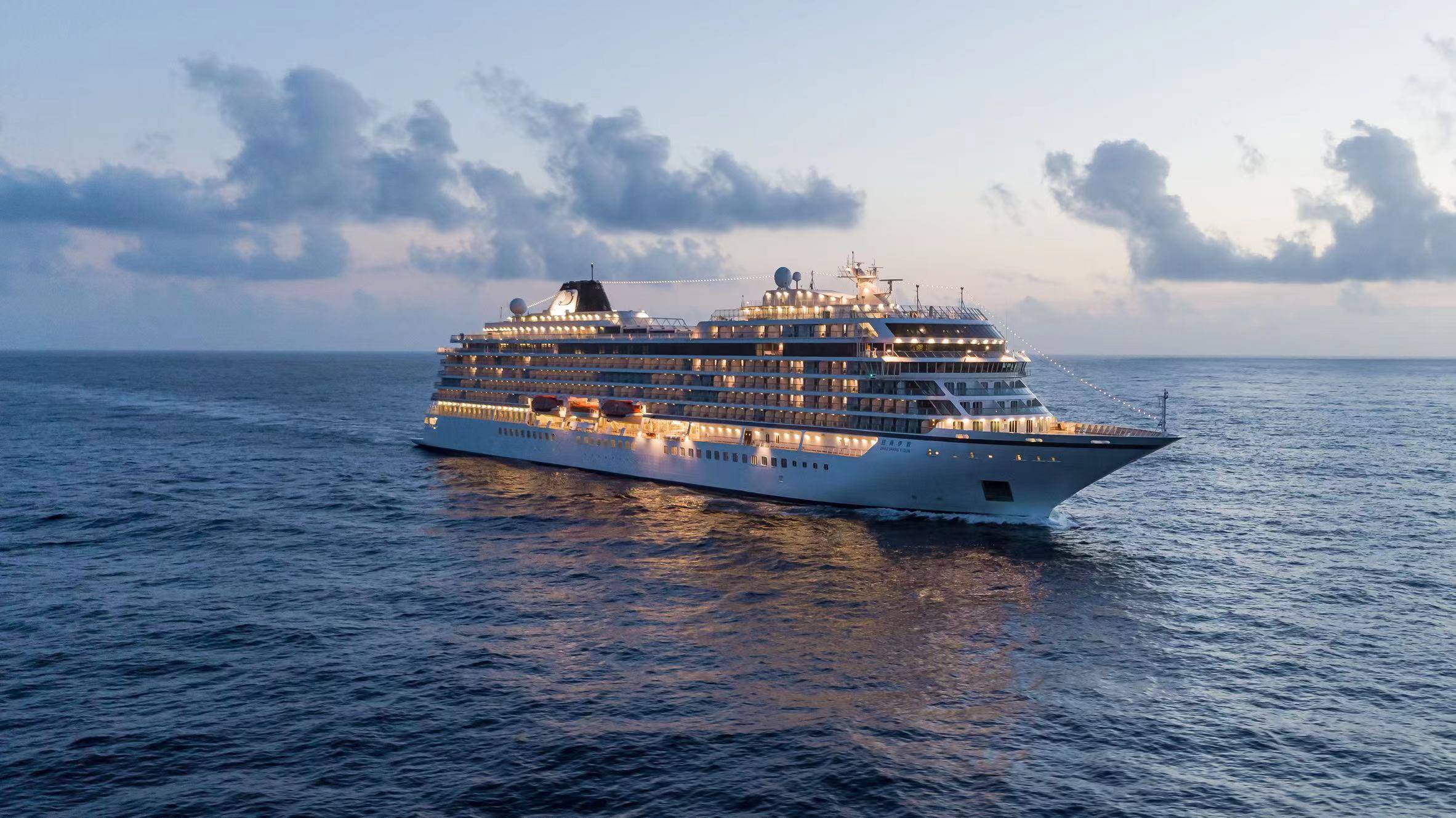 招商维京游轮陈炜芸:2030年中国邮轮市场或超美国成世界第一_伊敦号