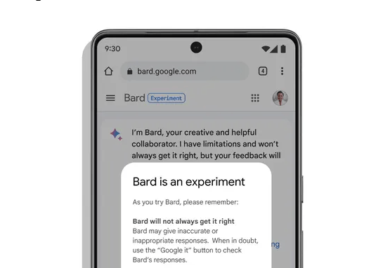 谷歌 Bard对 Pixel 用户发出测试邀请   开始开放对 Bard 的访问