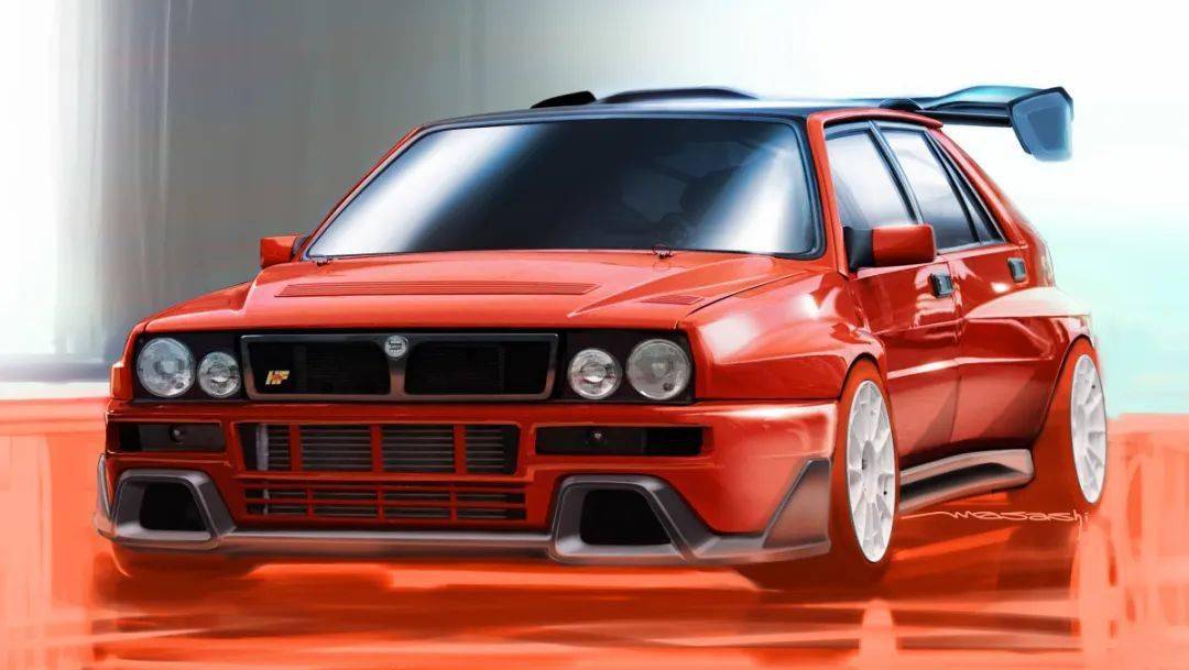 93年的蓝旗亚delta integrale —— 一台梦想中的战斗钢炮_搜狐汽车