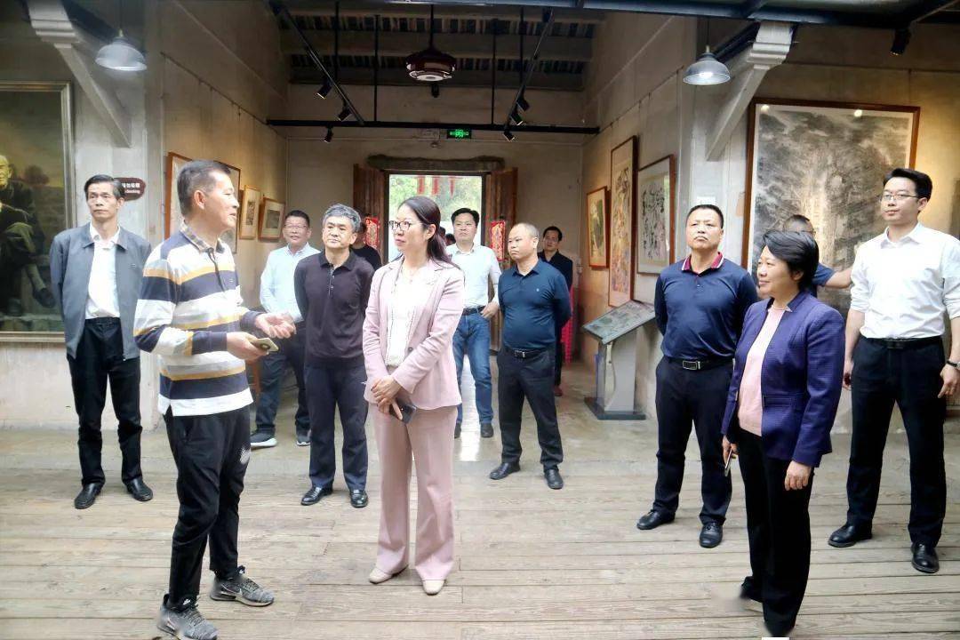 省文化和旅游厅党组成员,副厅长赵红及专家在大埔县委常委,副县长