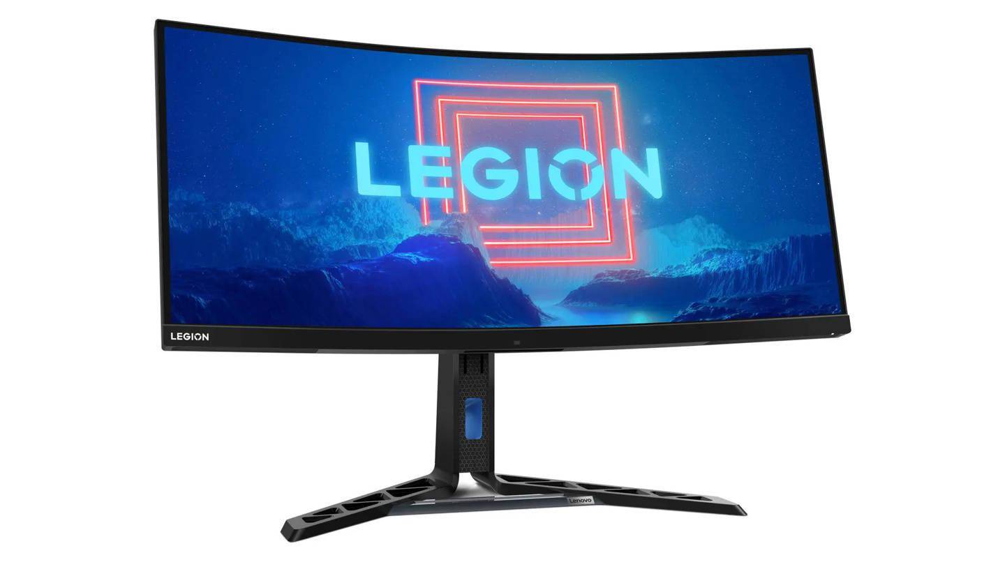 联想发布Legion Y34wz-30 带鱼屏显示器     采用34 英寸超宽屏，支持 140W 反向供电