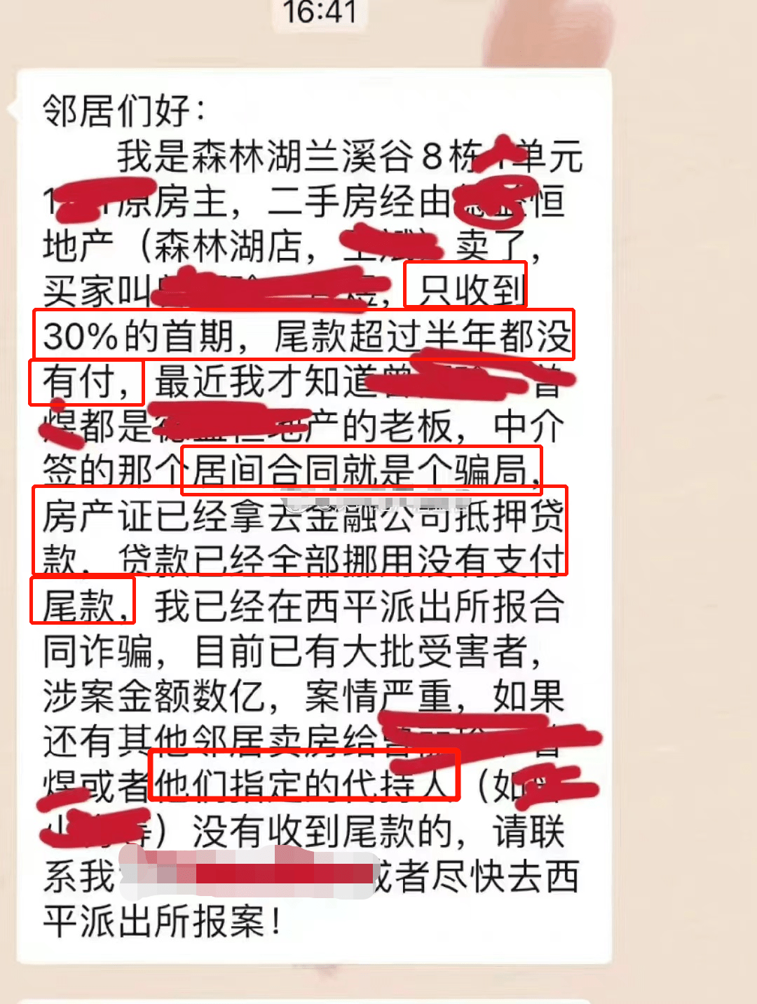 又一颗炒房雷_业主_中介_抵押