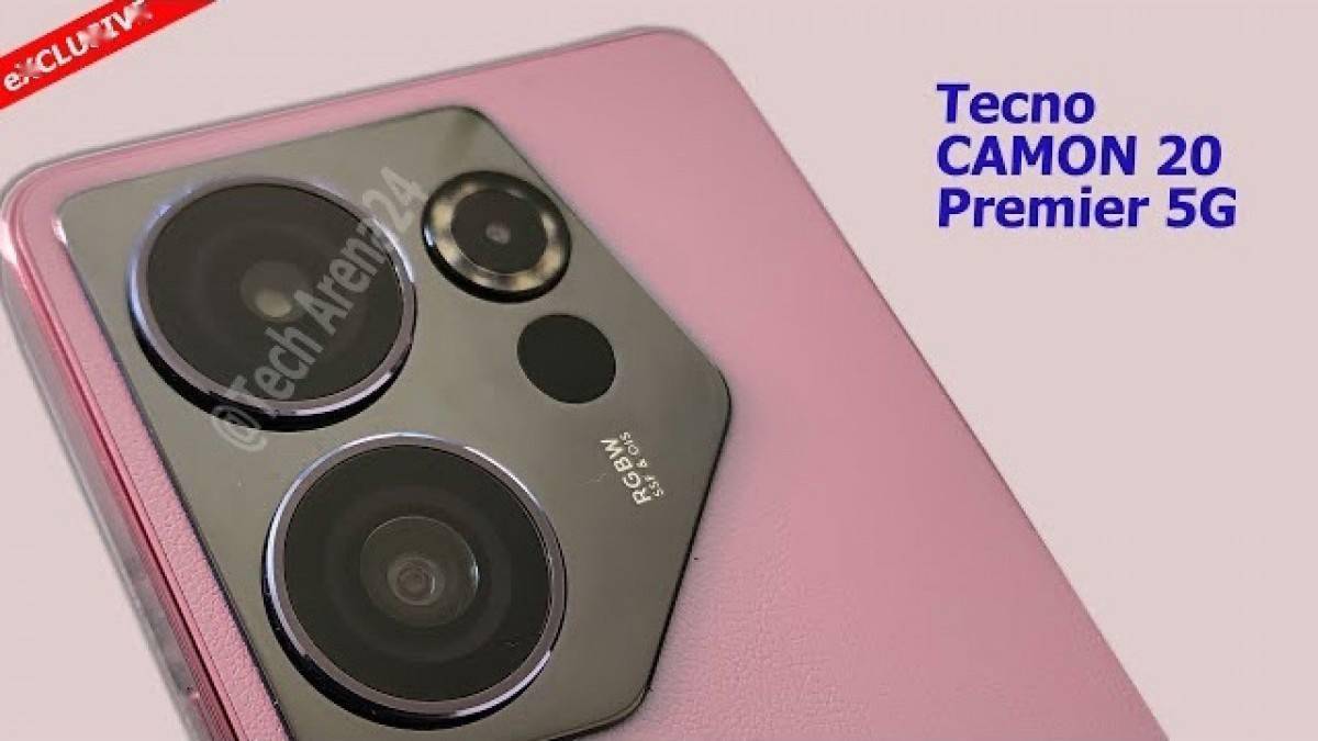 传音Tecno Camon 20 Premier 5G 手机曝光    将采用皮革后盖