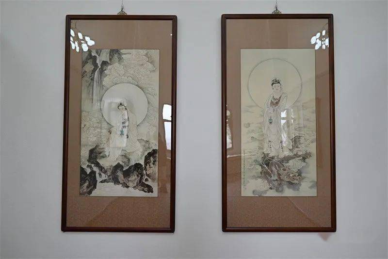 归根草堂江逸子画展展厅面积总计800多平方米,共展出江逸子先生110多