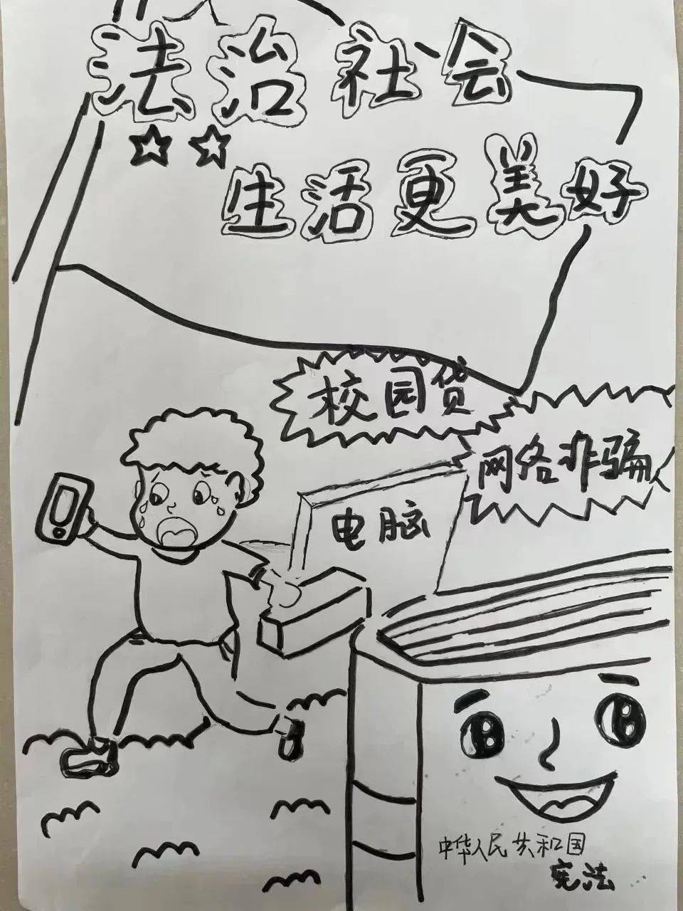 会计学院春季学生宿舍安全卫生大检查系列活动 | "手绘创意画"作品