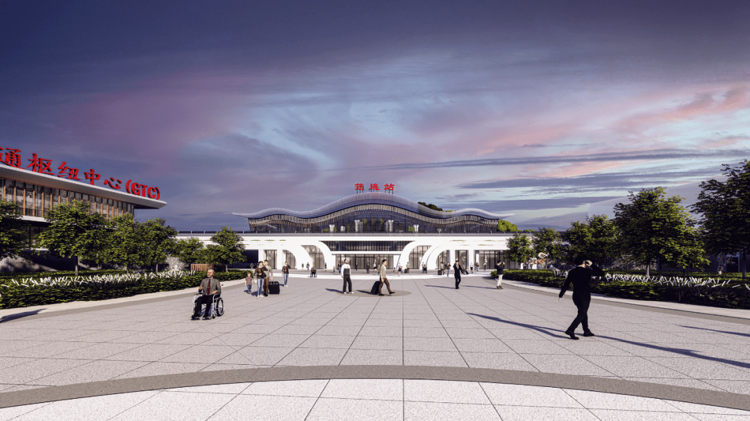 【四化同步 城乡融合】筠连高铁新区基础配套设施建设项目效果图亮相