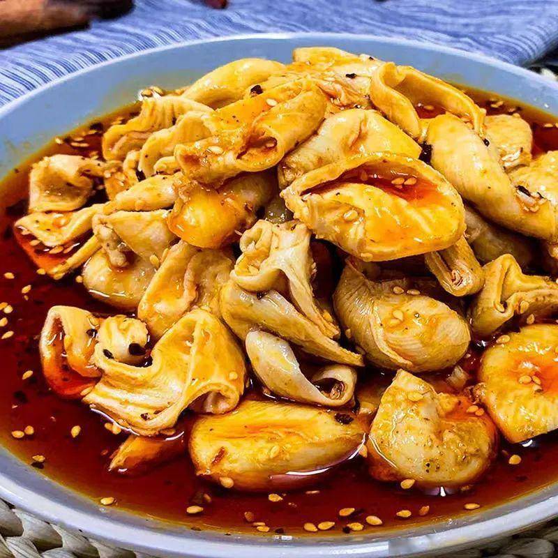被成都人独宠的「凉拌鸡肚」,好吃到汤汁都要拌面～_香辣_防腐剂_地道