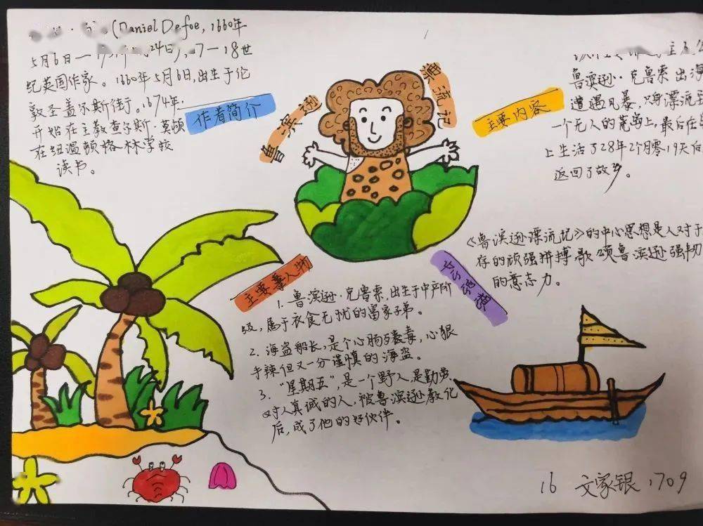 经典诵读 | 春日芳菲好,读书正当时_鲁滨逊_年级_整本书