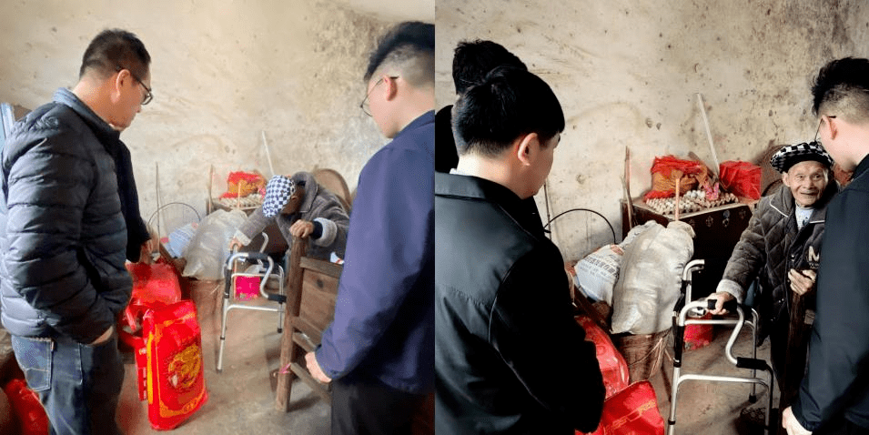 来到南昌县塘南镇田万村,开展慰问驻地残障人士和孤寡老人活