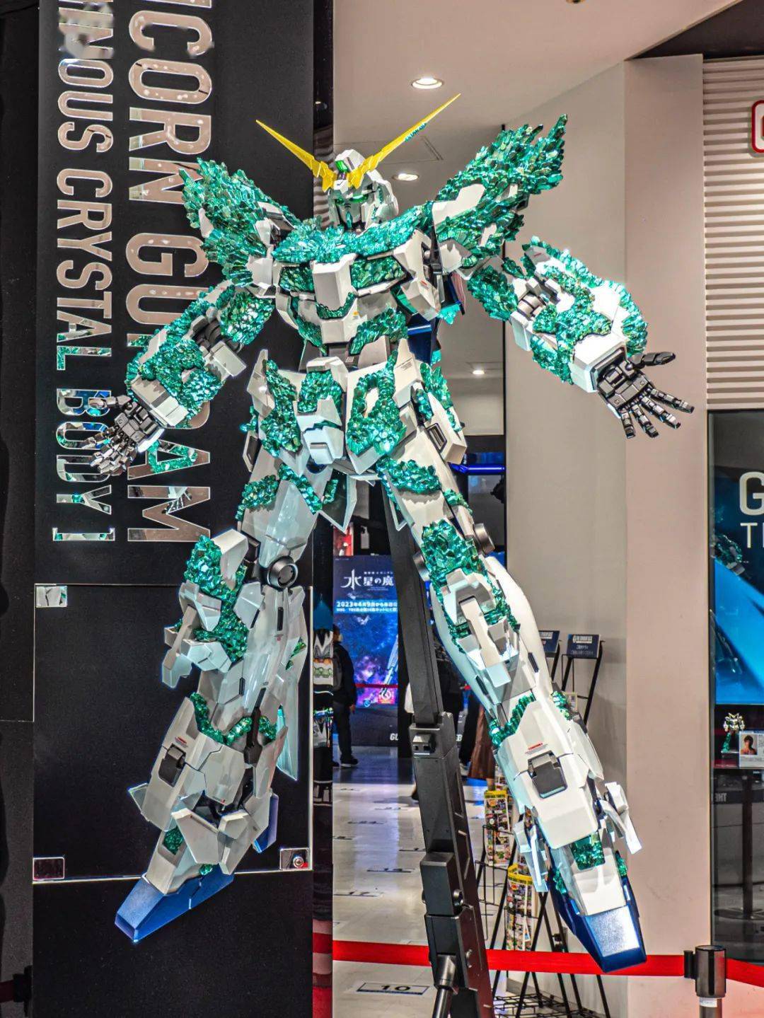 gbt5周年展出巨大结晶独角兽高达_公众_效果_模型