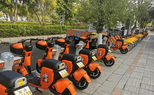 泉州有桩公共电单车"小橙出行"正式上线,与美团等共享电单车对比体验