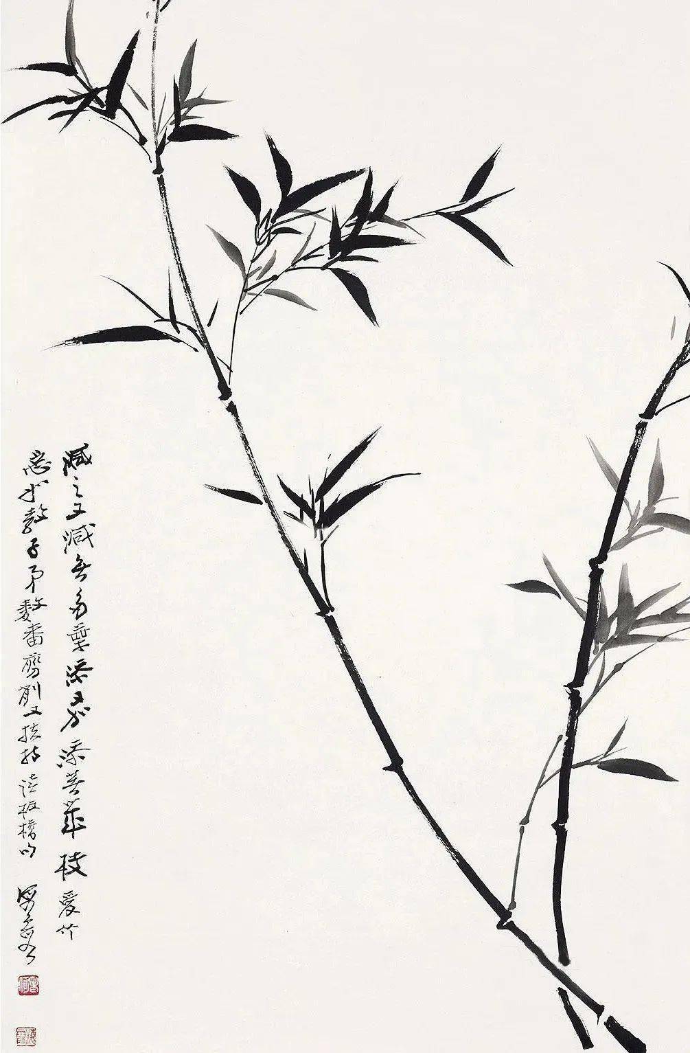 纸本年代不详许麟庐竹石八哥水墨 纸本1964年 作郭味蕖绿天水墨 纸本