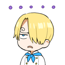 海贼王超可爱山治表情包