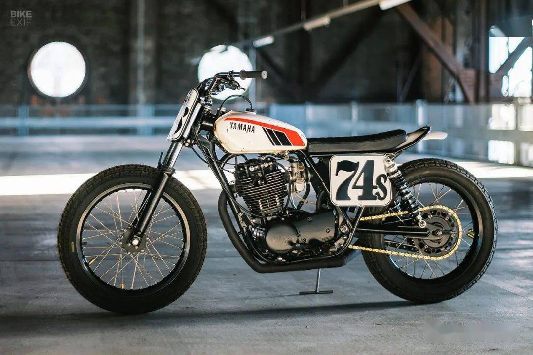 yamaha sr500 flat tracker | 每日一车