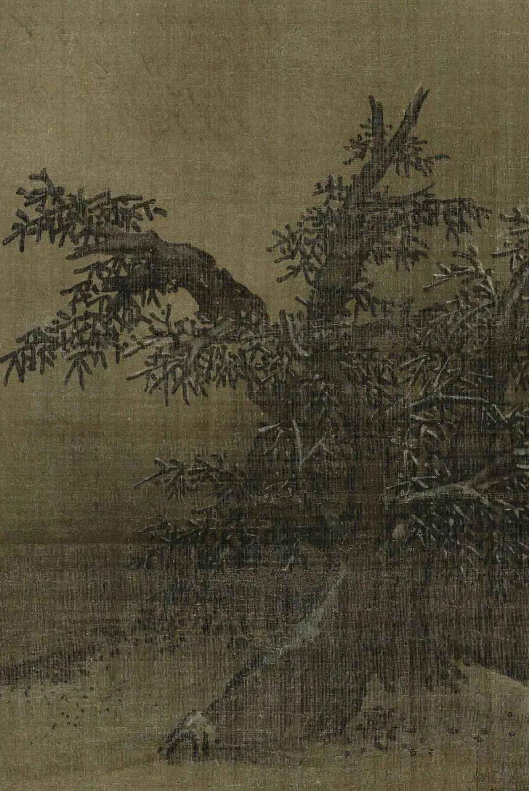 梁楷《雪景山水图》_代表作品_国画_创作