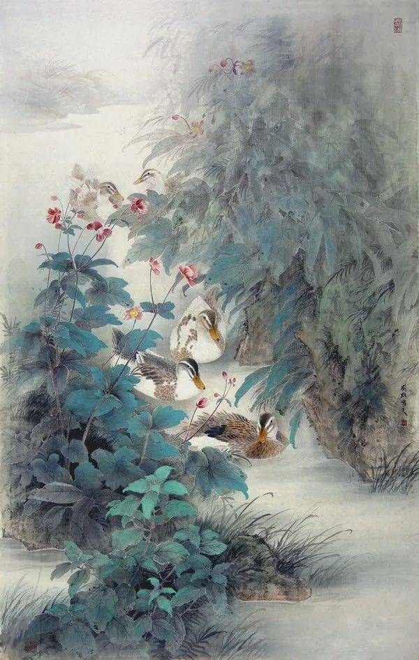 一股清静雅逸之气——刘刚全景花鸟画_四川省_作品_徐熙