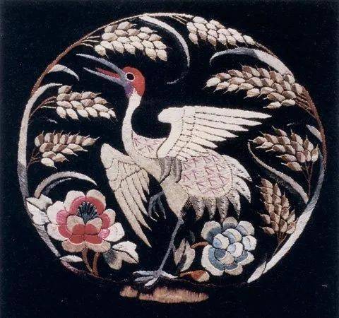 素材| 中国传统刺绣纹样-团纹_服饰_大赛_小伙伴