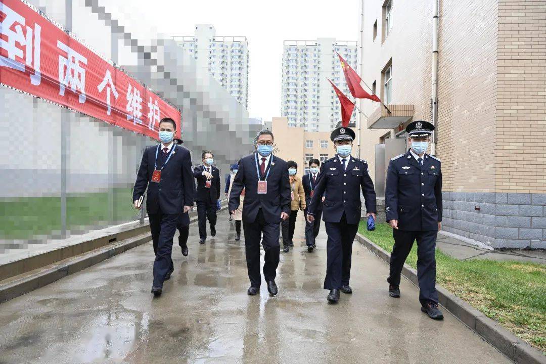 太原西峪地区人民检察院检察长张生到新康监狱(省一o九医院)调研指导