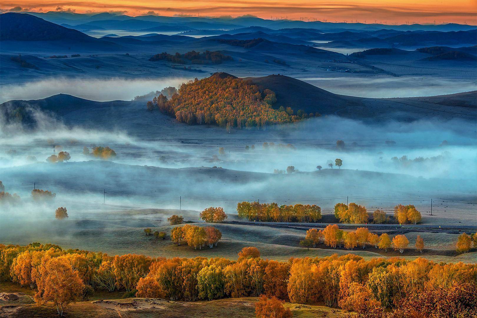 原野风光更加旖旎 锦绣河山芬芳馥郁