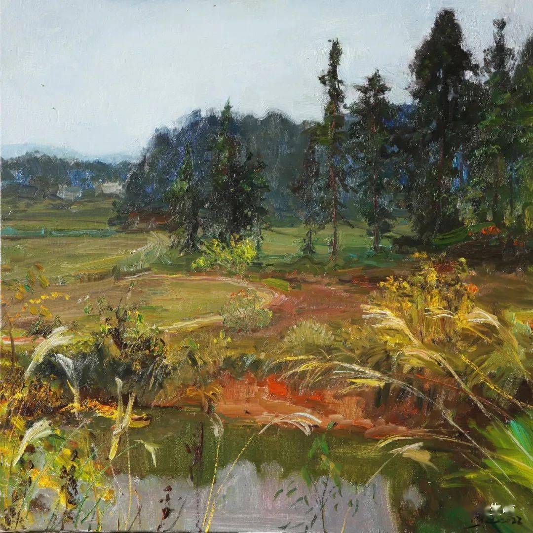 【写生】曲湘建:对景写生——要忠于自己的眼睛,对心灵忠诚_cm_油画