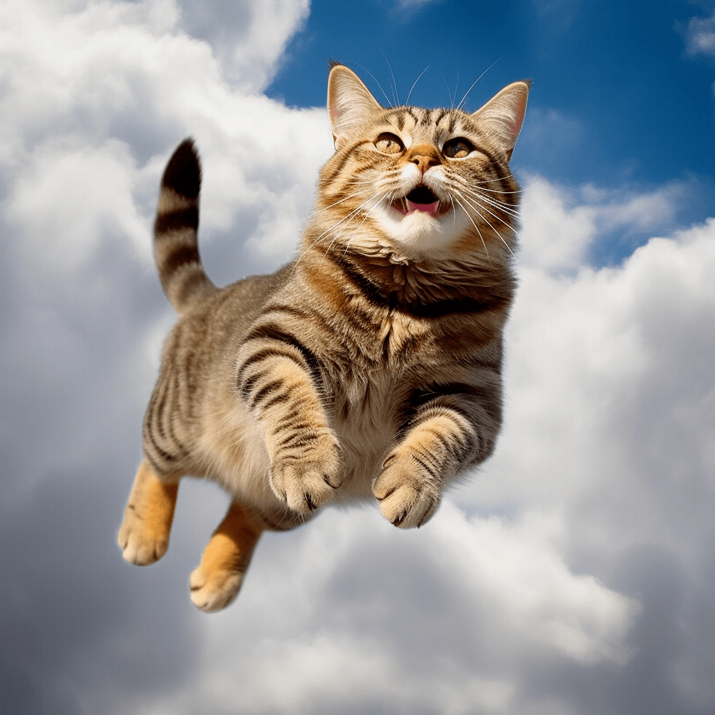 让这些猫咪带着我们起飞!_事情_照片_飞行