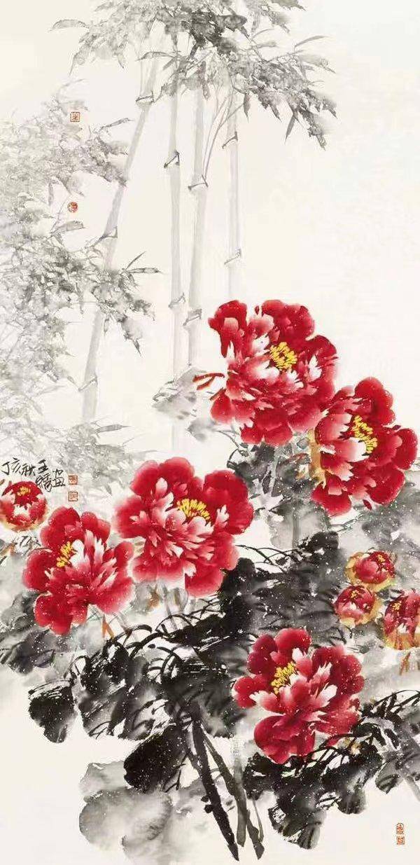 王绣牡丹艺术展开幕暨作品捐赠仪式举行_洛阳博物馆_艺术界_文化