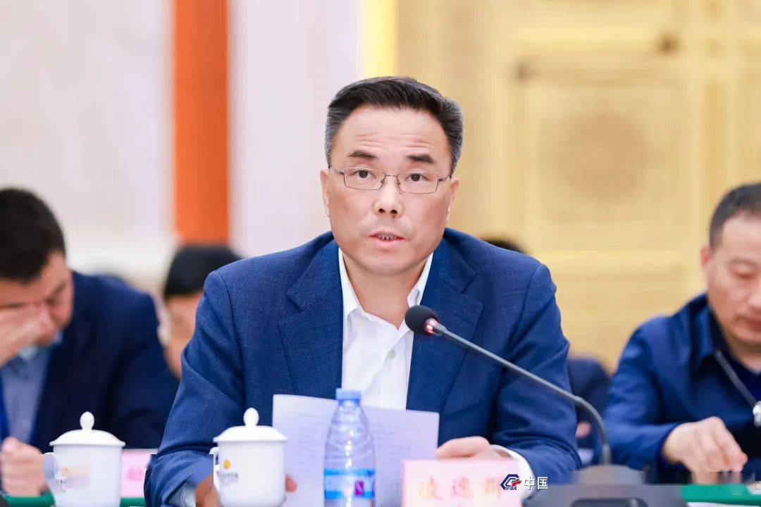 凌逸群理事长出席会议并讲话路念明秘书长主持会议马欣妮副秘书长作