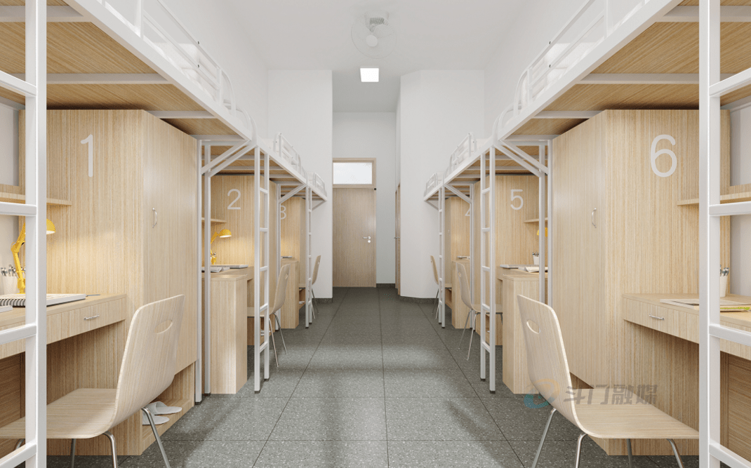 北校区学生宿舍效果图▲学生食堂效果图与此同时,小斗注意到,该心的