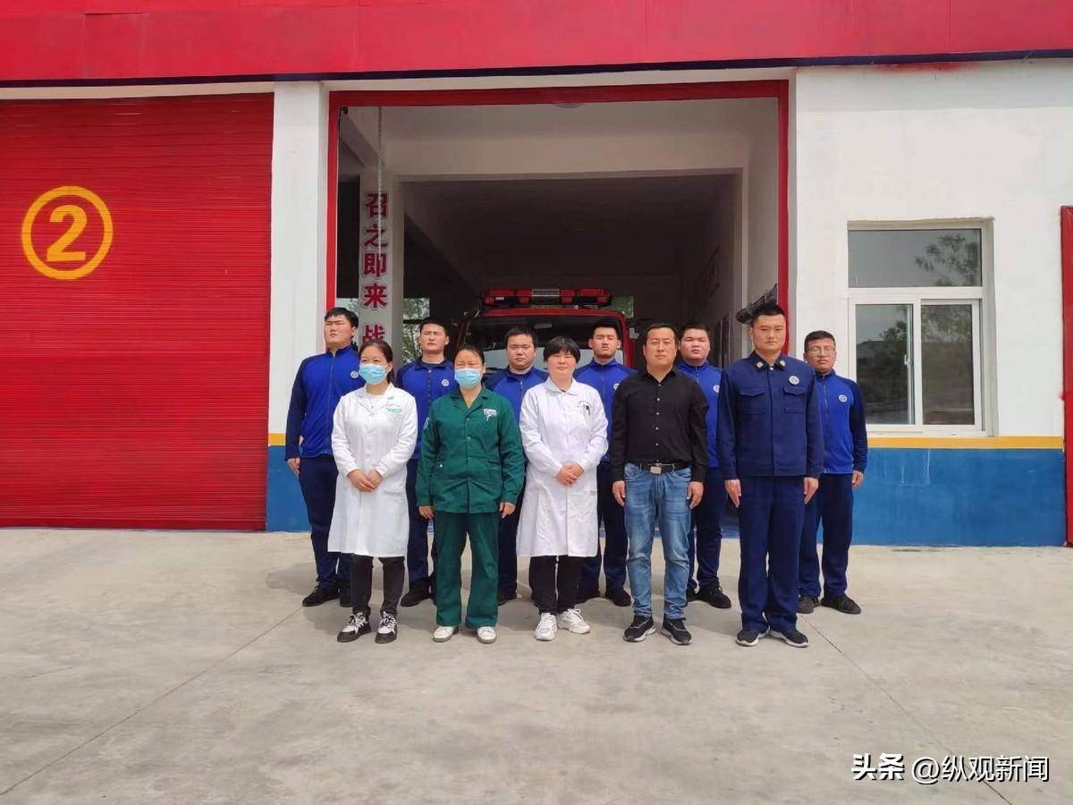 镇平县贾宋镇消防队开展急救知识技能学习