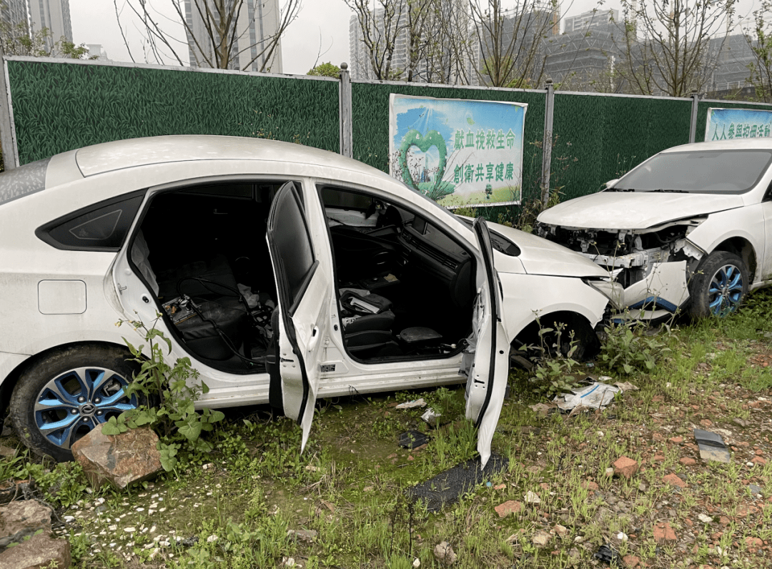 看望汽车“墓地” ：消逝的网约车、共享汽车，在那里论斤卖 || 深度