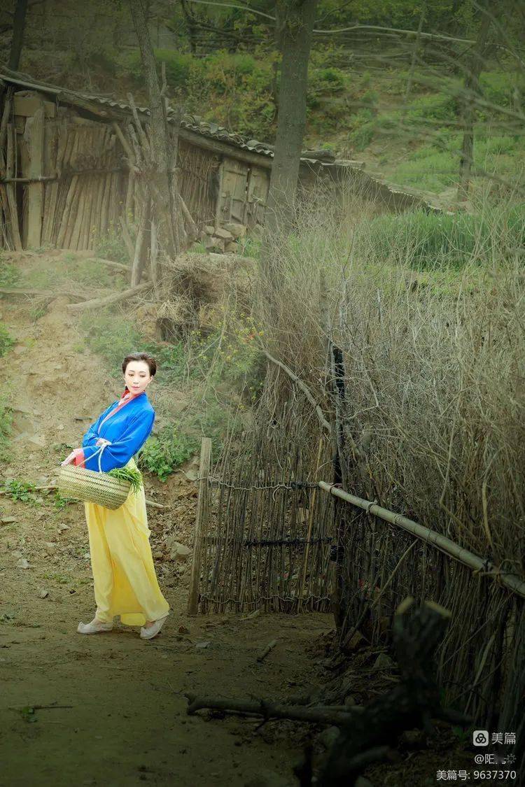 人像摄影:罗敷采桑_丝绸之路_文化_洛阳