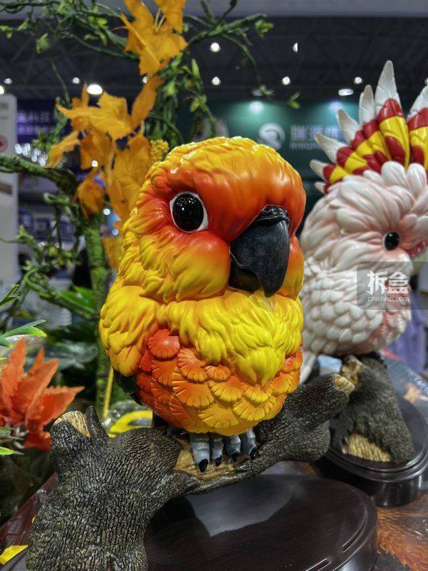 cg鹦鹉工作室 plus版群鹦荟萃 鹉鹦69丹巴原创鸟类手办_官方_限量