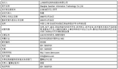 上海索辰信息科技股份有限公司初次公开发行股票科创板上市通知布告书