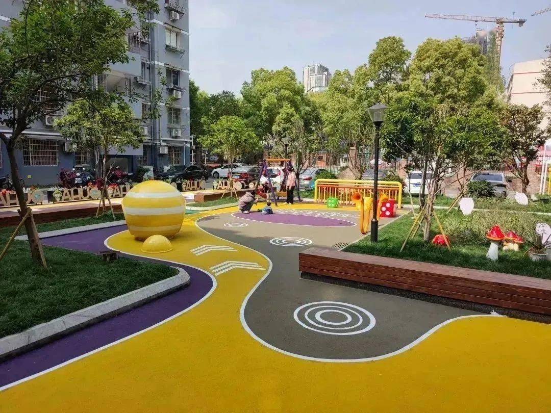 儿童友好丨家门口的游乐场,瓯海老旧小区适儿化改造出新招_新桥社区