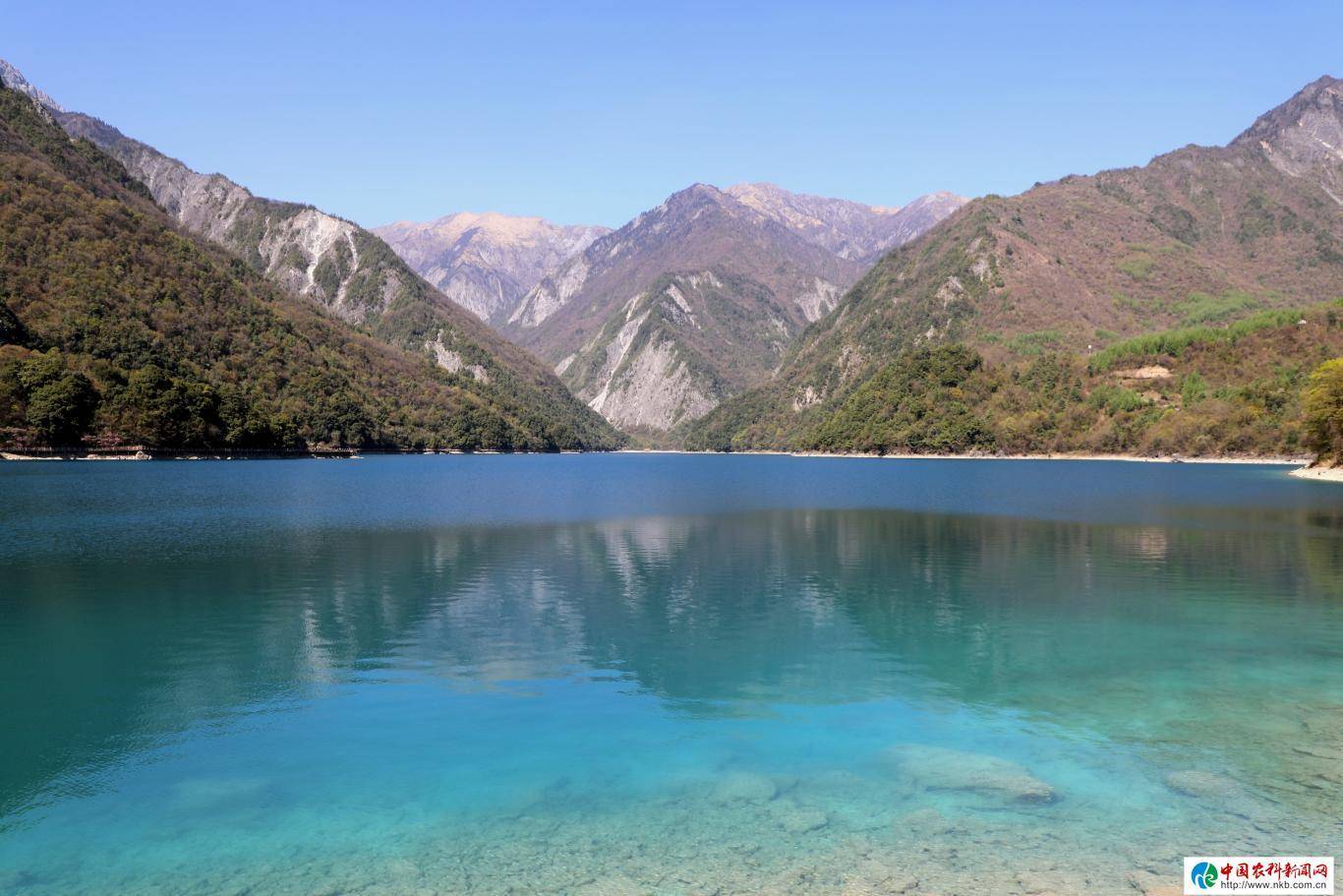 甘肃文县天池:天降碧水映山色_景区_环湖_游客