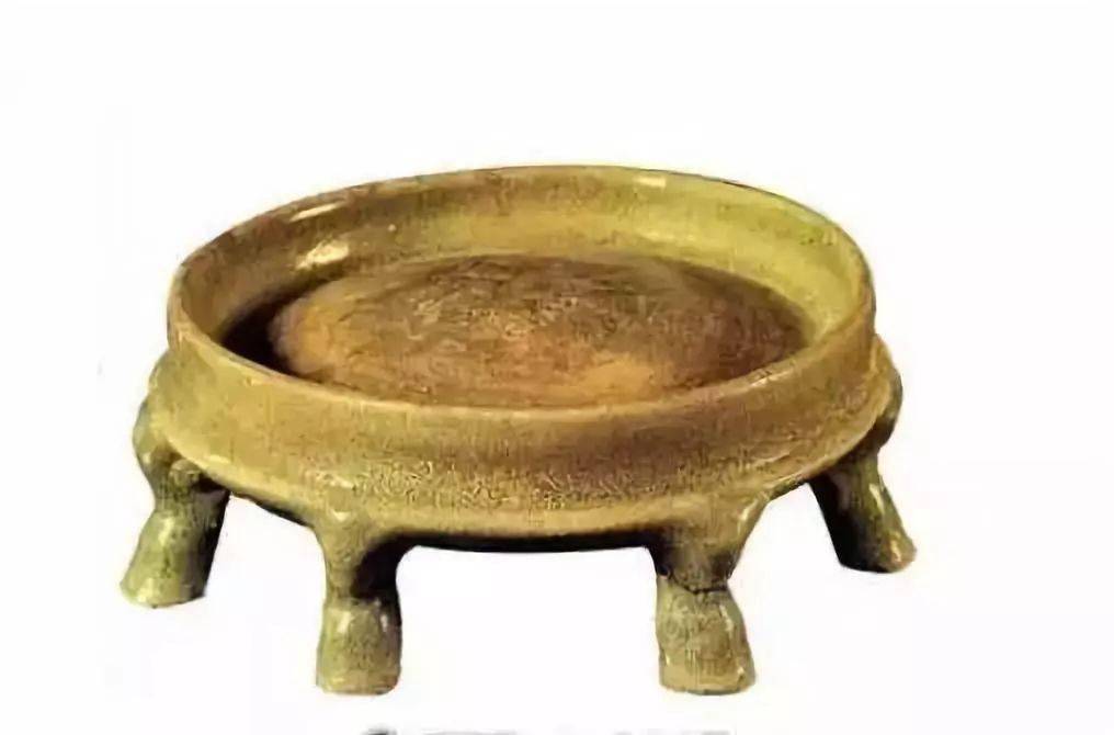 一个小品种:瓷砚_南朝_圆形_三国